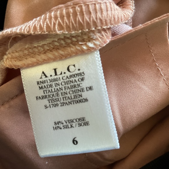 A.L.C. Robbie Velvet Pants size 6 - Picture 7 of 7